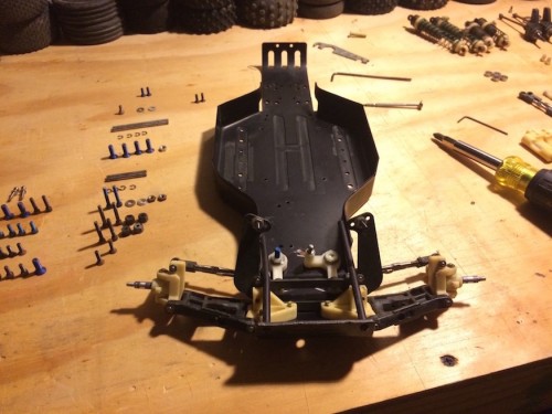 Front end attached.