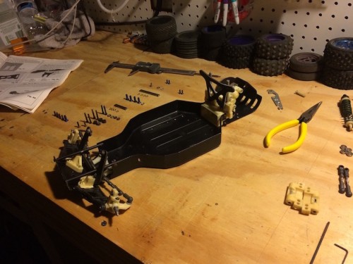 Transmission attached.