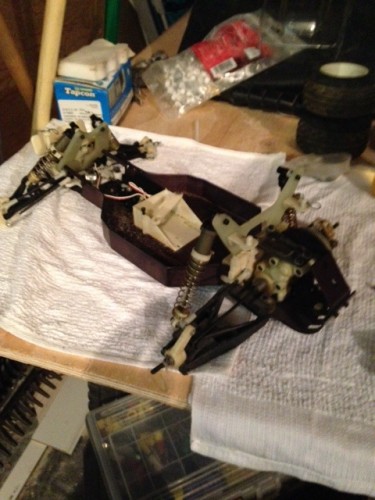 as found in attic.  Shocks seemed good, just changed shock oil with 45weight