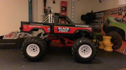 TAMIYA UK on X: Blackfoot! Day 7 Advent Calendar. #Monster #Bigwheel #icon  #Tamiya  / X