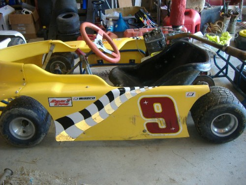 my sons kart