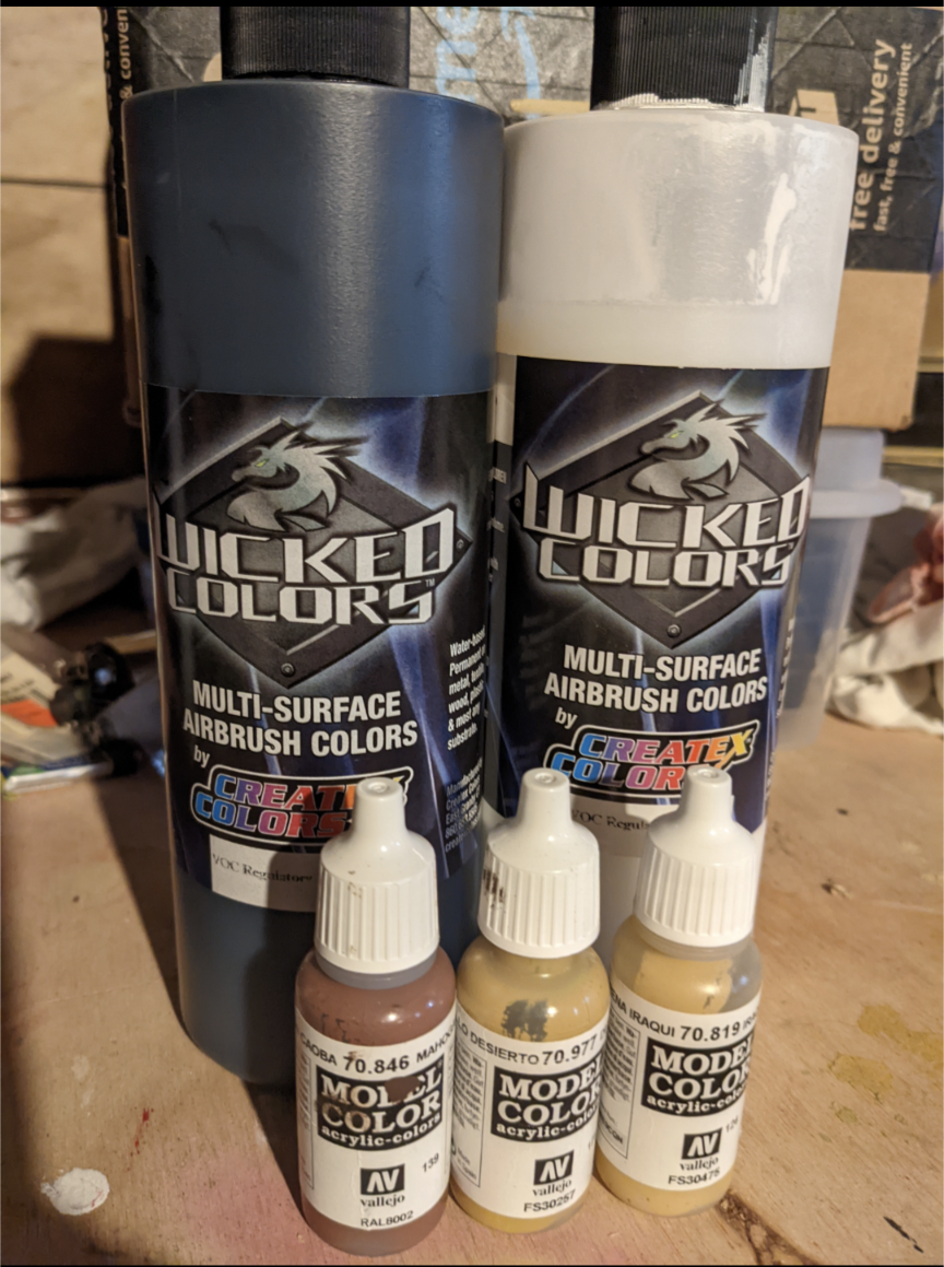 Does vallejo paint thinner work with createx? : r/ModelCars