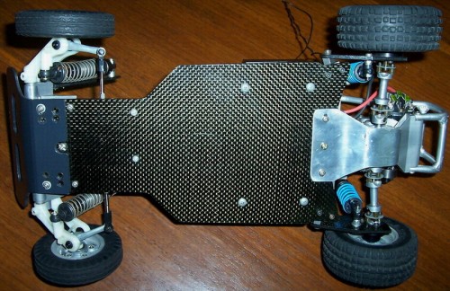 The belly. Custom made gearbox protector.