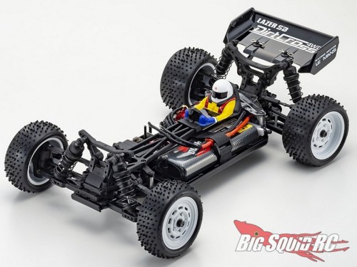 Kyosho Lazer Zx Bodyshell Undertray Wing Lexan Reproduction