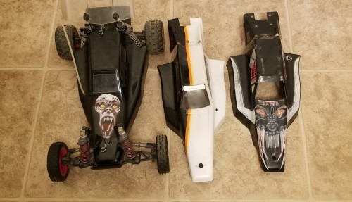 well, one buggy and two additional bodies