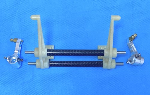 With polished Tamiya hubs