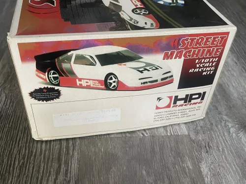 Shown here on this HPI Street machine box