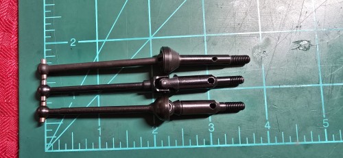 Top Fan RC, middle Re-Re stock, bottom MIP #24110 CVDs