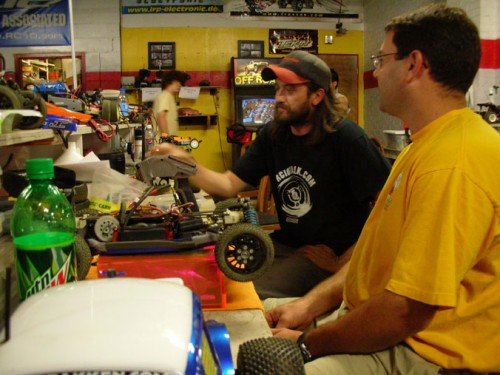 badhoopty and bscotti in the pits