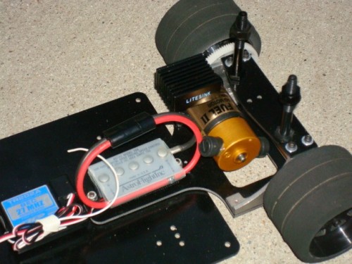 Bolink (or RJ Speed) drag car with Astroflight ESC and motor