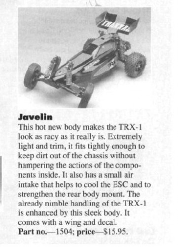 1993 Protoform Javelin TRX body.JPG