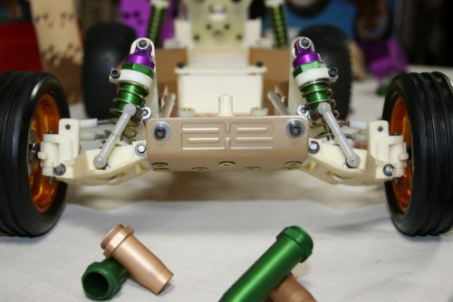 Colors used here are Edinger Gold, LIme Green, and Deep Purple.