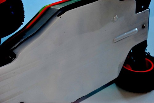 ghost racing stripes on the underside