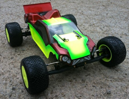 My recently sold TLR 22T.