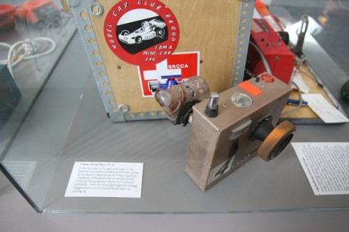 11_Race box display, Futaba FP 2F with slot car pistol grip trottle.JPG