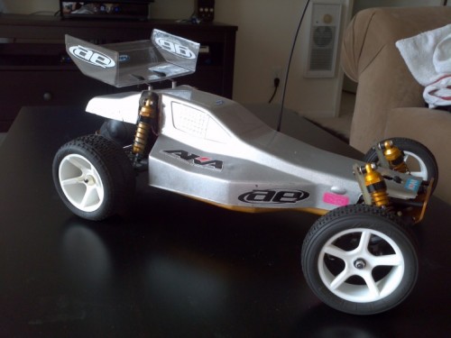 Before going out to the track. Same body I used to race with back in the day.