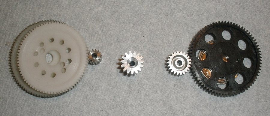 RC 48P Pinion Gear Set 42T 43T 44T For 1/10 RC Car Truck 48 Pitch Spur Gear 