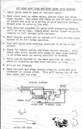 Diagram rheostat wiring Rheostat :
