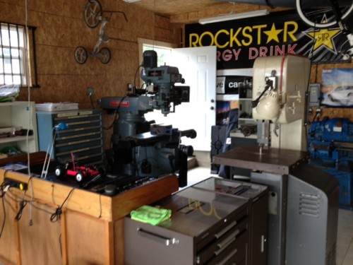Just for fun here is a pic of one corner of my man cave.