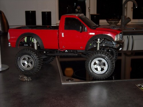 Axial SCX with Tamiya Ford body