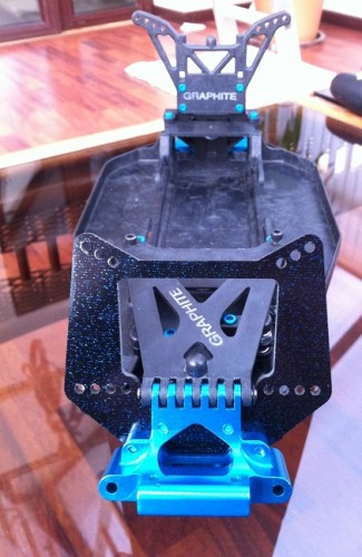 The all important trinity front bulkhead and sparkly tower