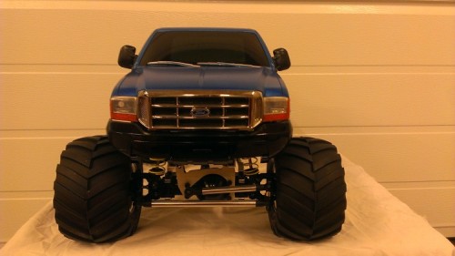 Jun-Fac F350<br />Body raised 16,32 mm - TLT wheels