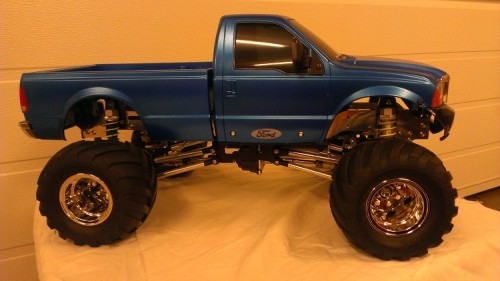 Jun-Fac F350<br />Body raised 16,32 mm - TLT wheels