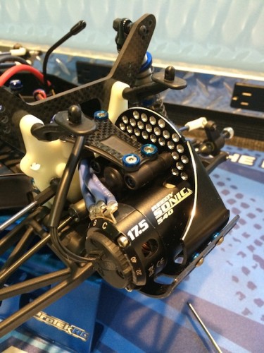 JConcepts motor plate and trans brace