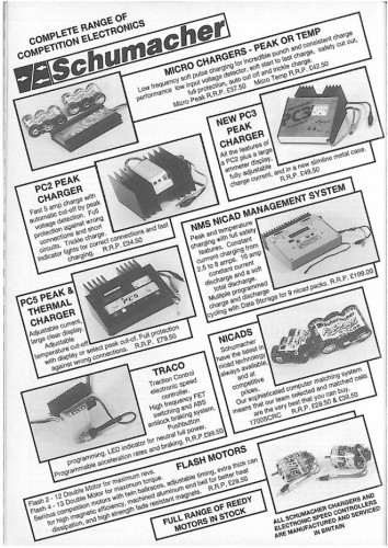 1993-07,12 RRC Schumacher Chargers Traco motors batteries.jpg
