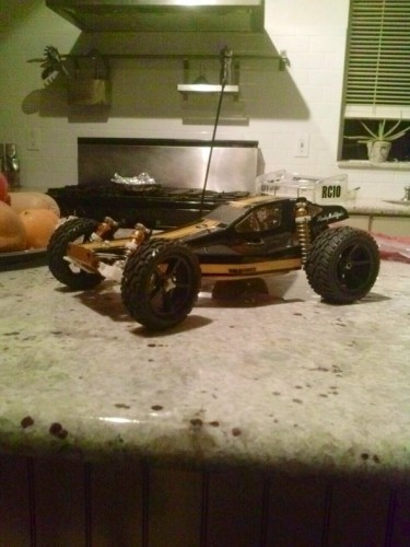 With the body on....soon after I built it..<br /><br />I like that pic.